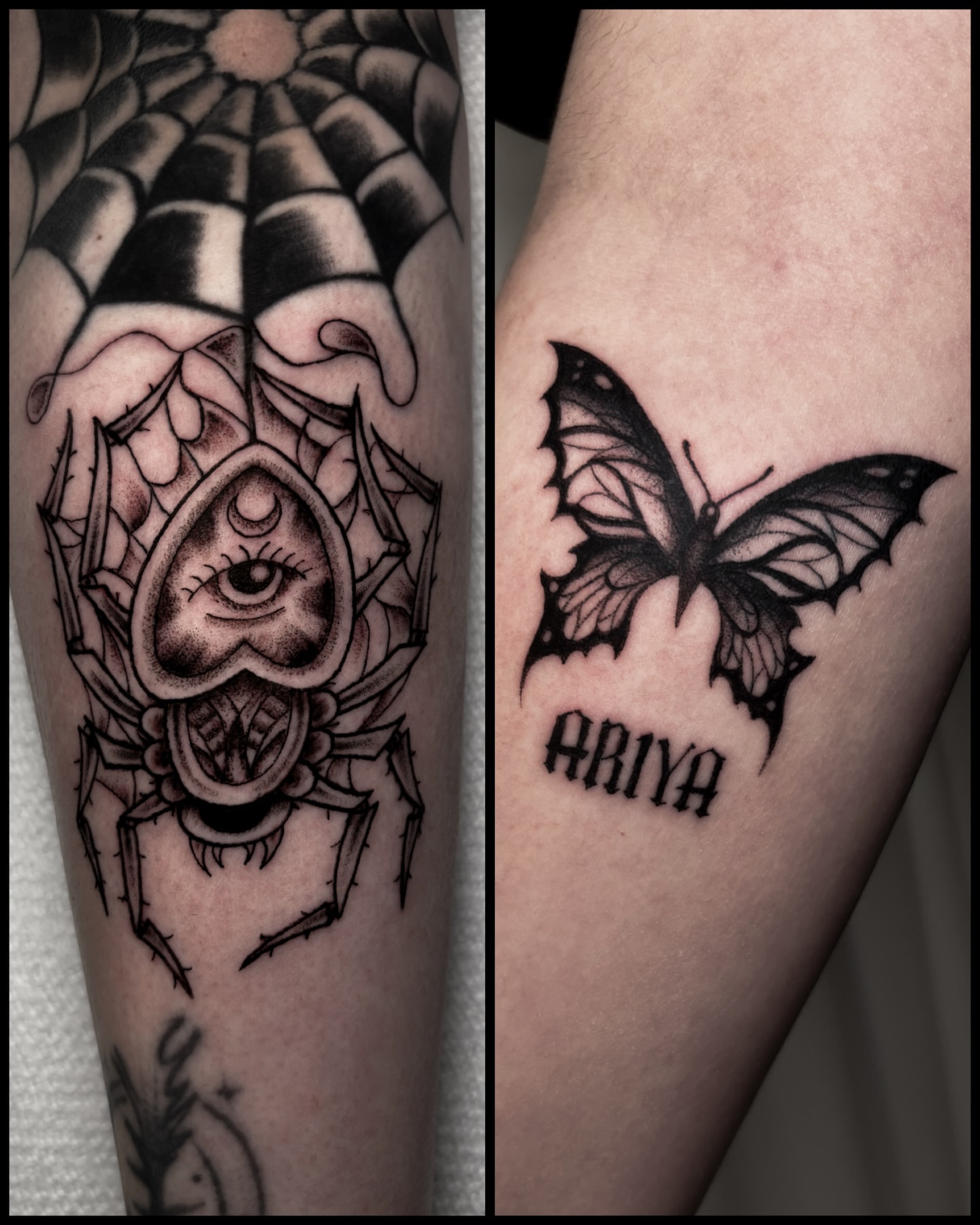 Tattoo by @sal.the.stabber — american_traditional, black_and_grey