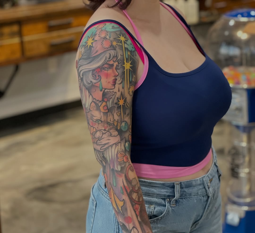 Tattoo by @cecimeseed — neo_traditional, illustrative