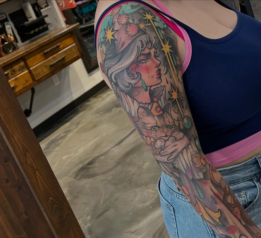 Tattoo by @cecimeseed — neo_traditional, illustrative