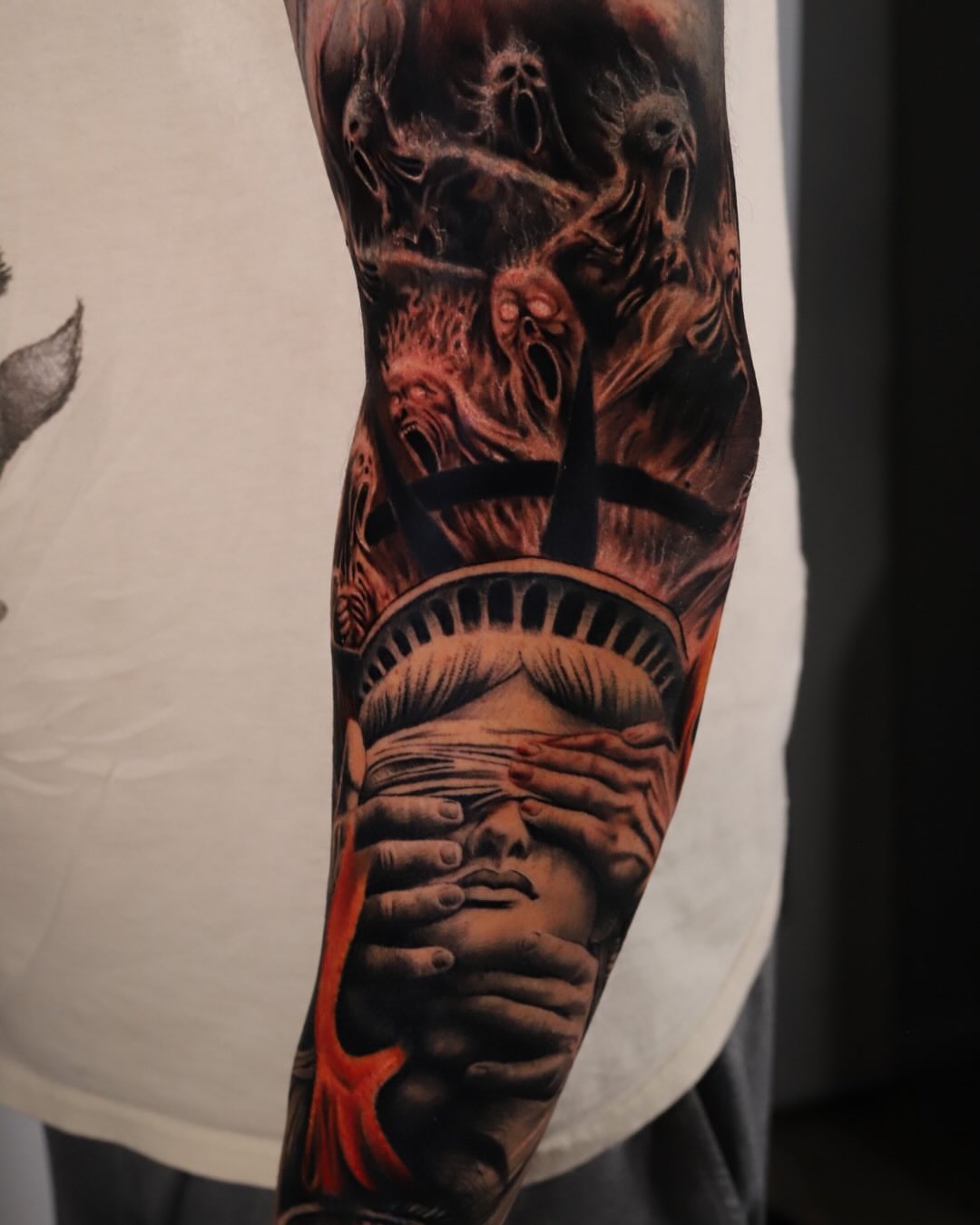 Tattoo by @ajtatt0 — realism, dark_realism