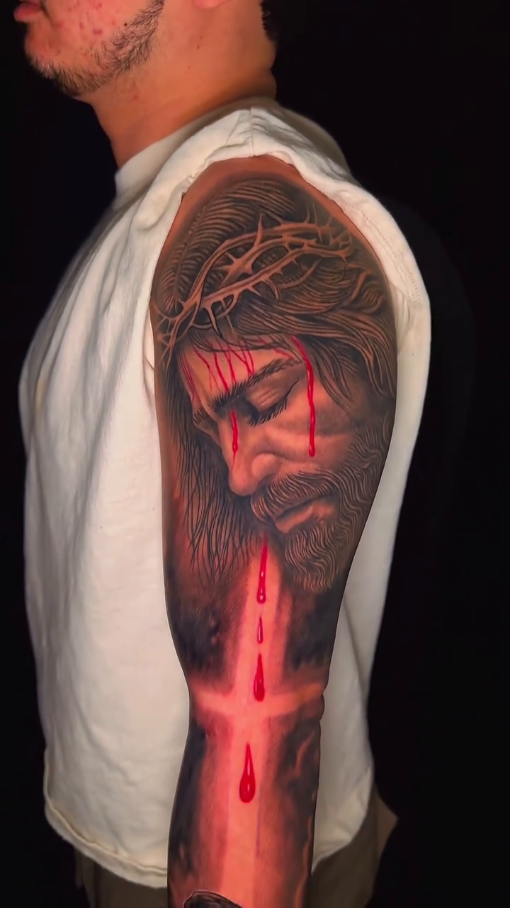 Tattoo by @tattoozby_jayb — realism, black_and_grey