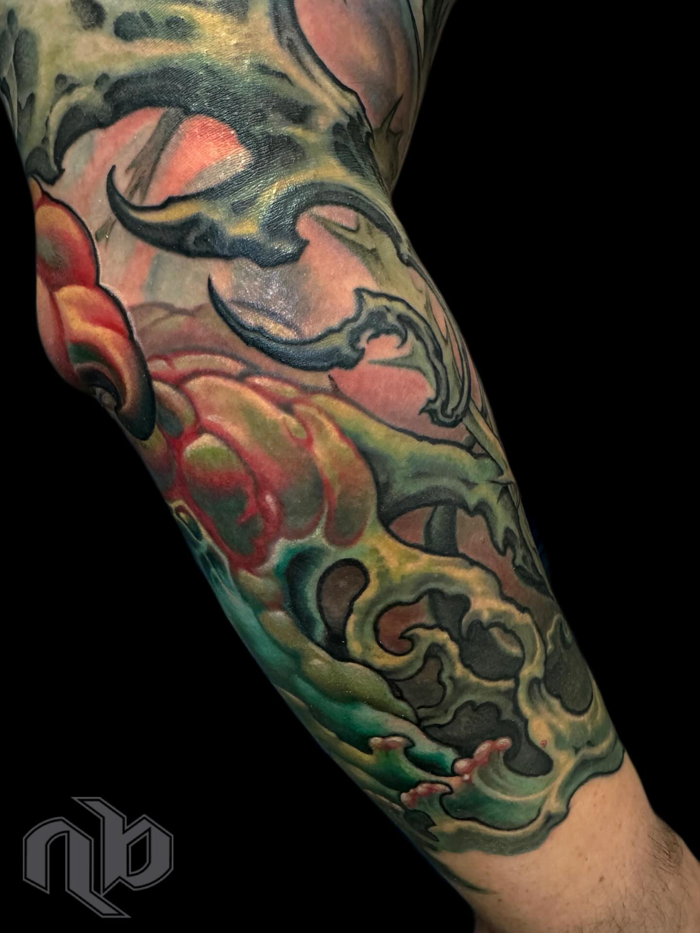 Tattoo by @burningxhope — new_school
