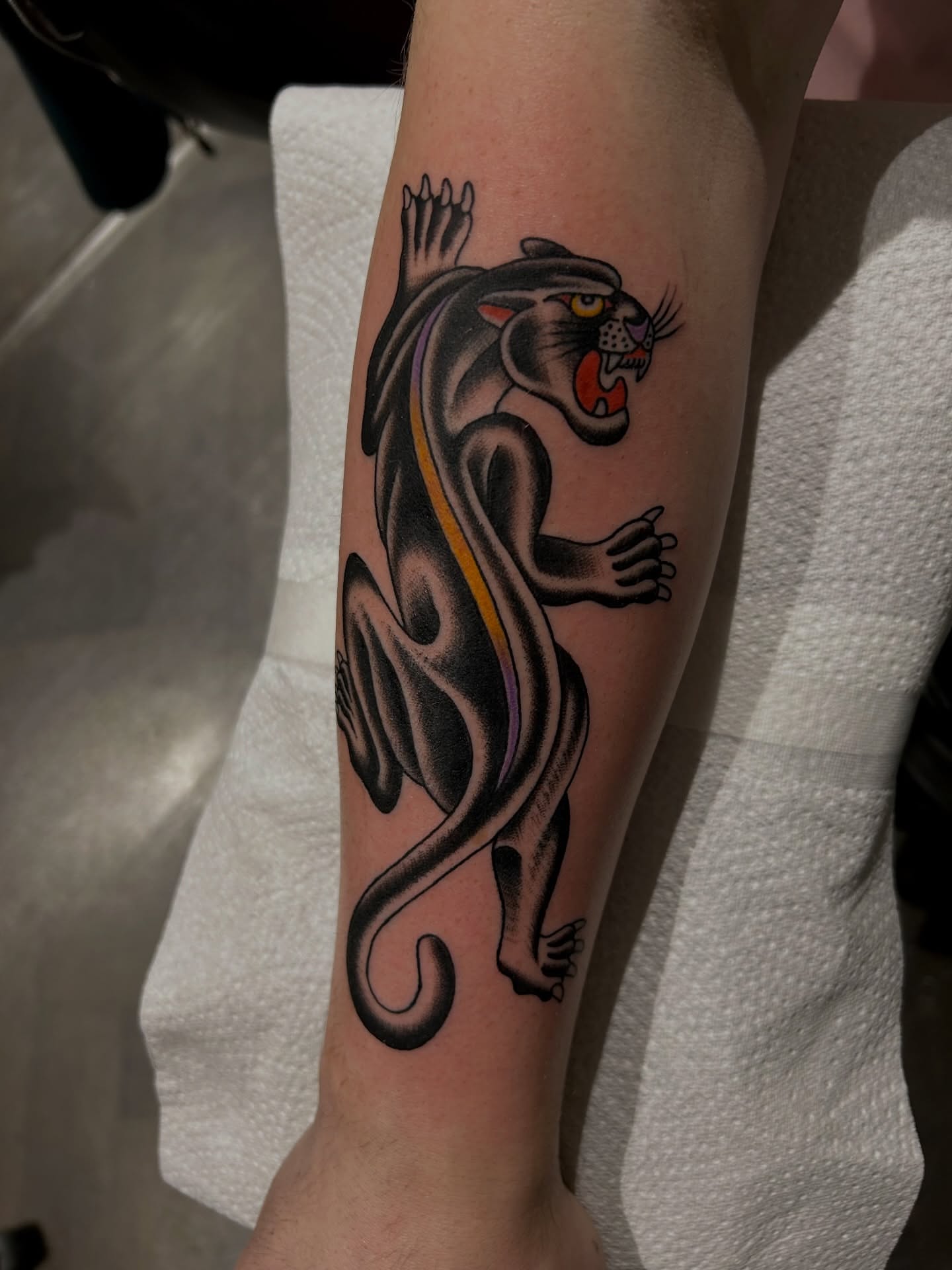 Tattoo by @barneycolestattoo — american_traditional