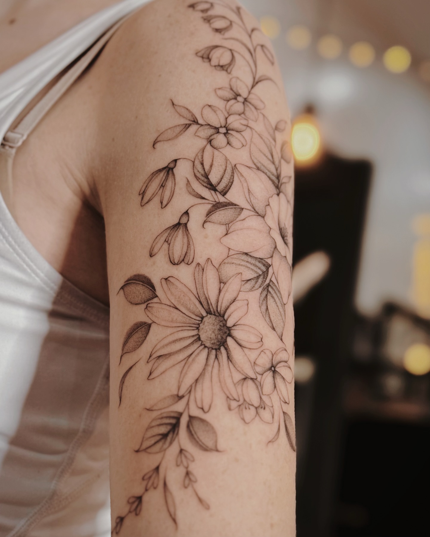 Tattoo by @blackpear_ink — black_and_grey