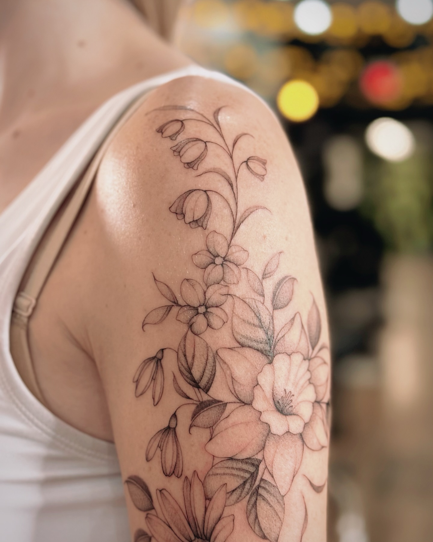Tattoo by @blackpear_ink — black_and_grey