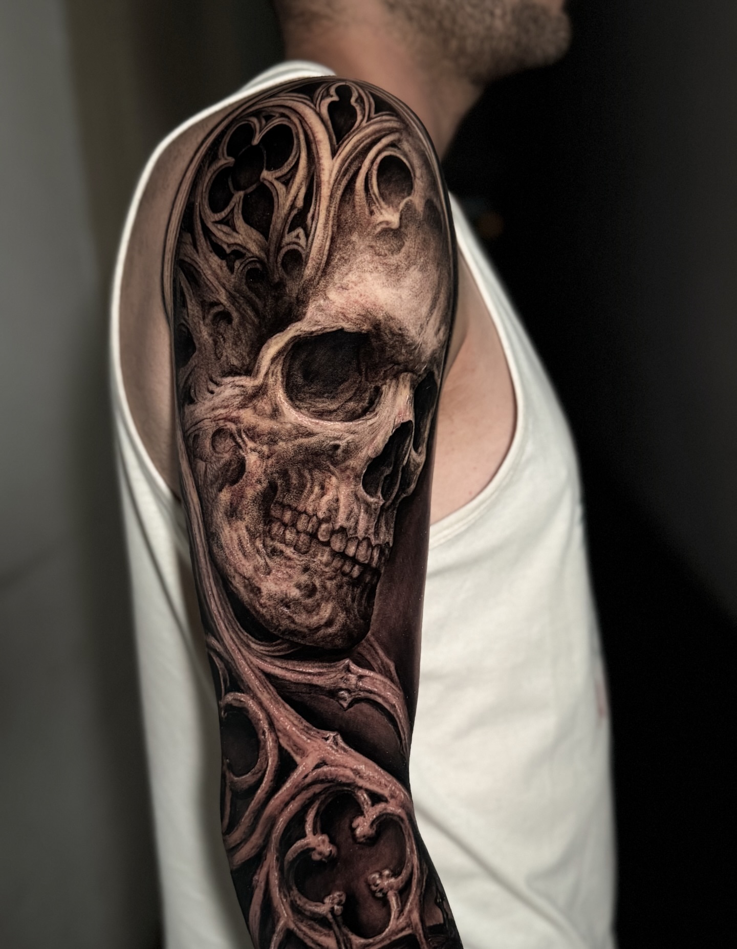 Tattoo by @fer703 — realism, dark_realism