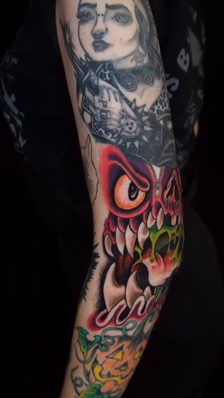 Tattoo by @badfellow — neo_traditional, new_school