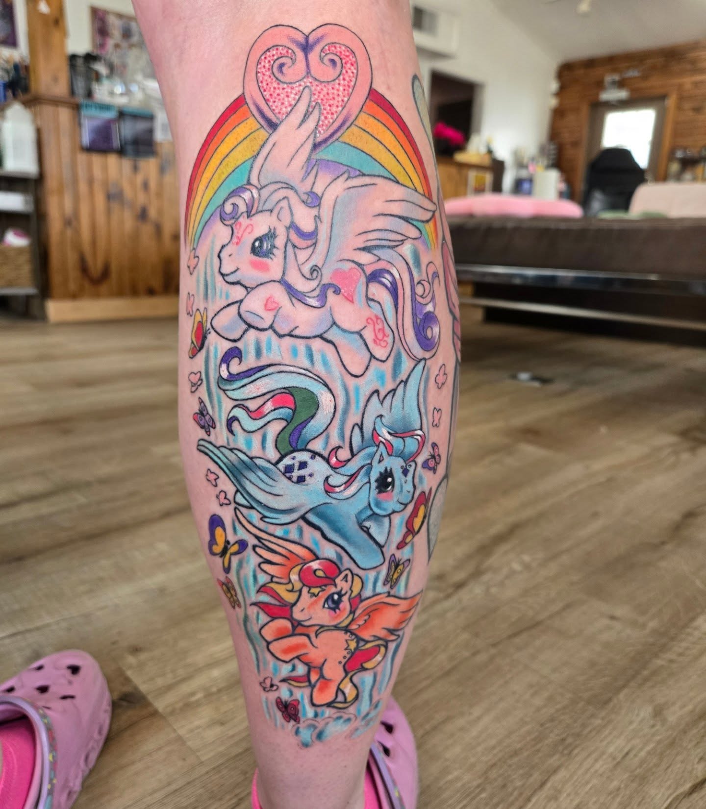 Tattoo by @destiny_paints — illustrative