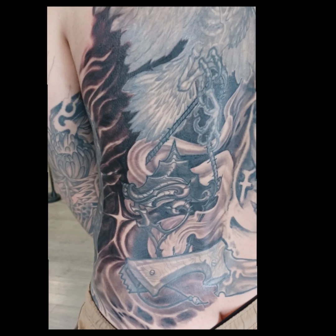 Tattoo by @nathanbauerart — dark_realism
