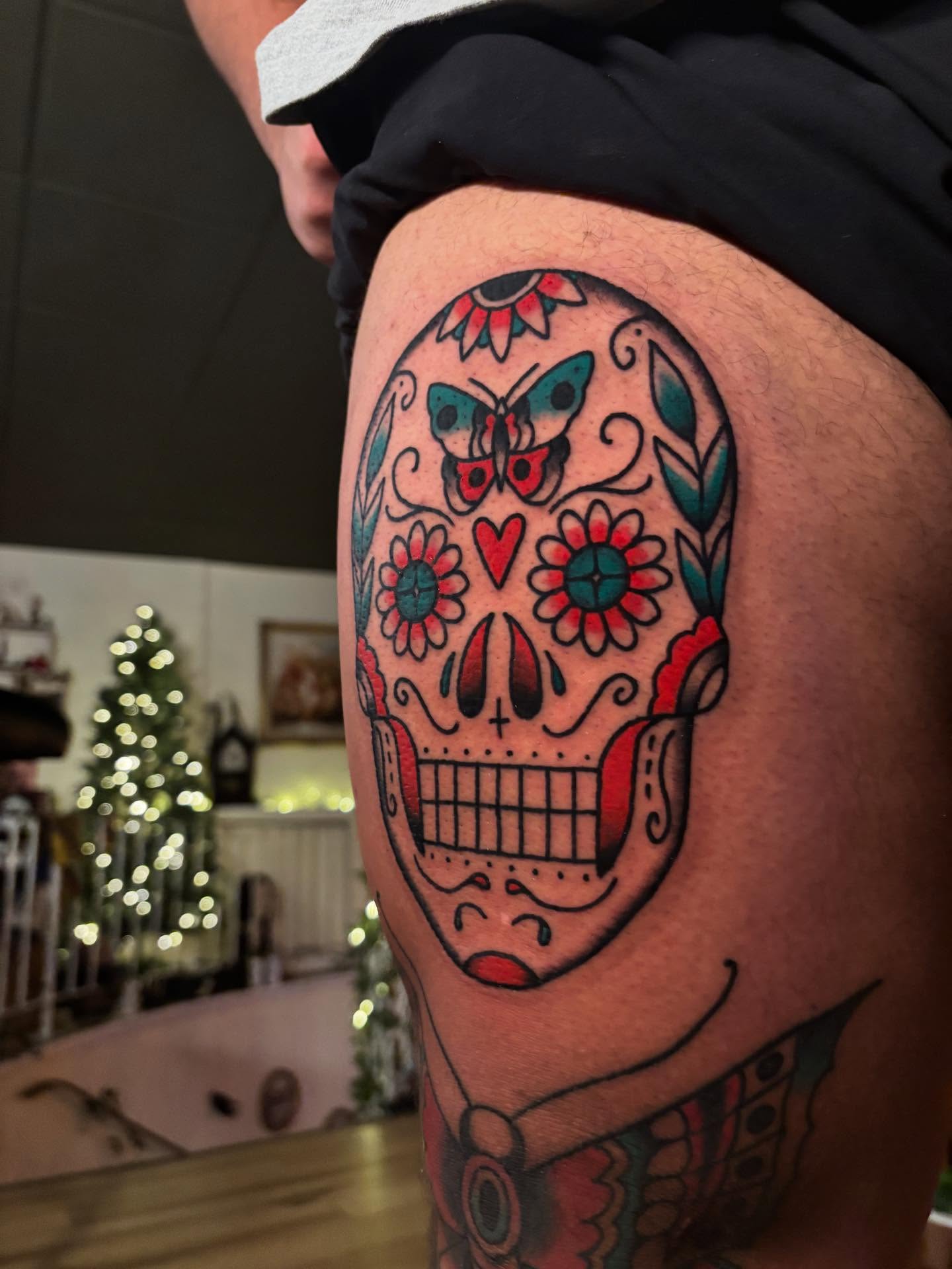 Tattoo by @tylerwhalen_tattoo — chicano