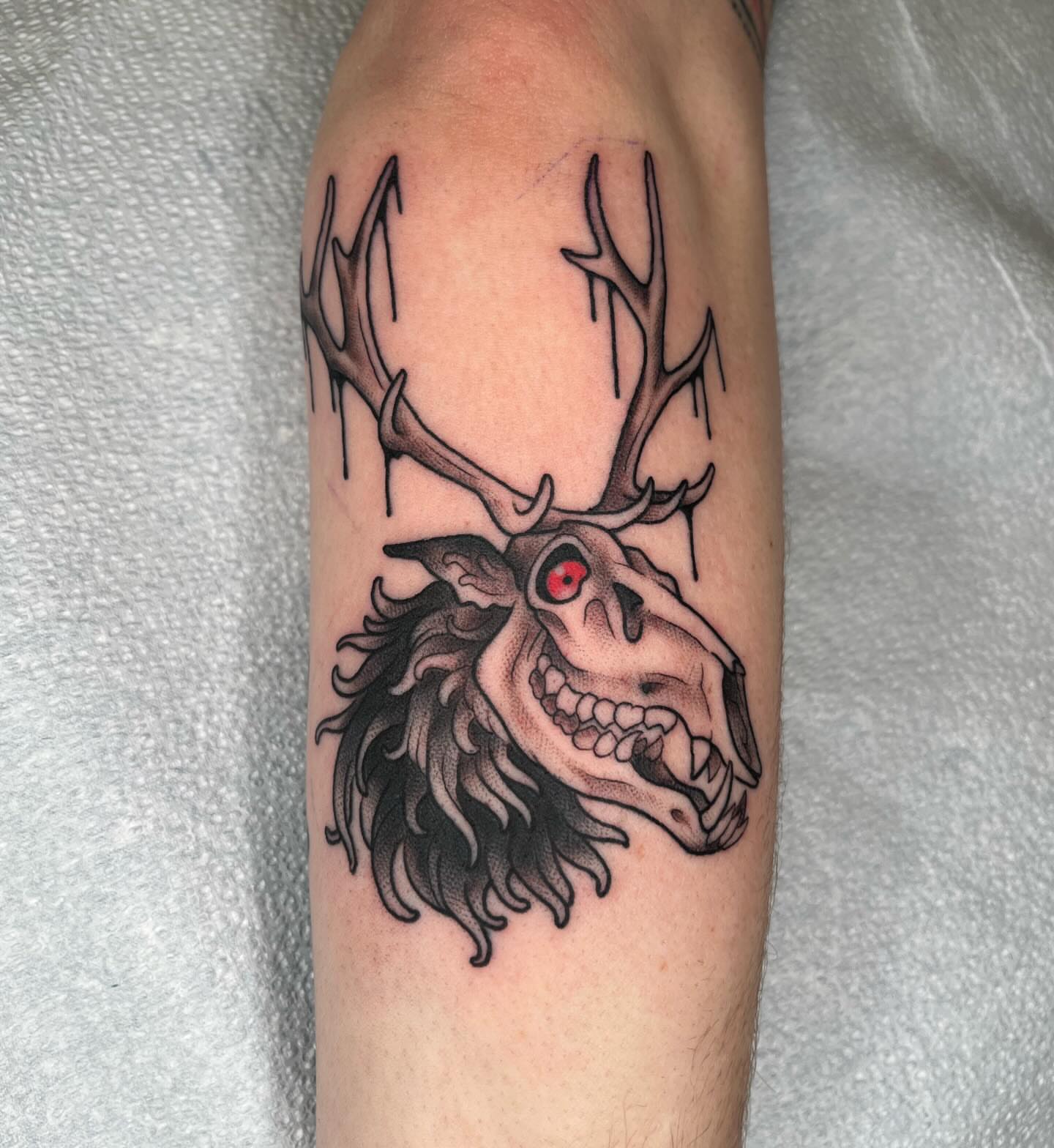 Tattoo by @emidoesart — dark_realism