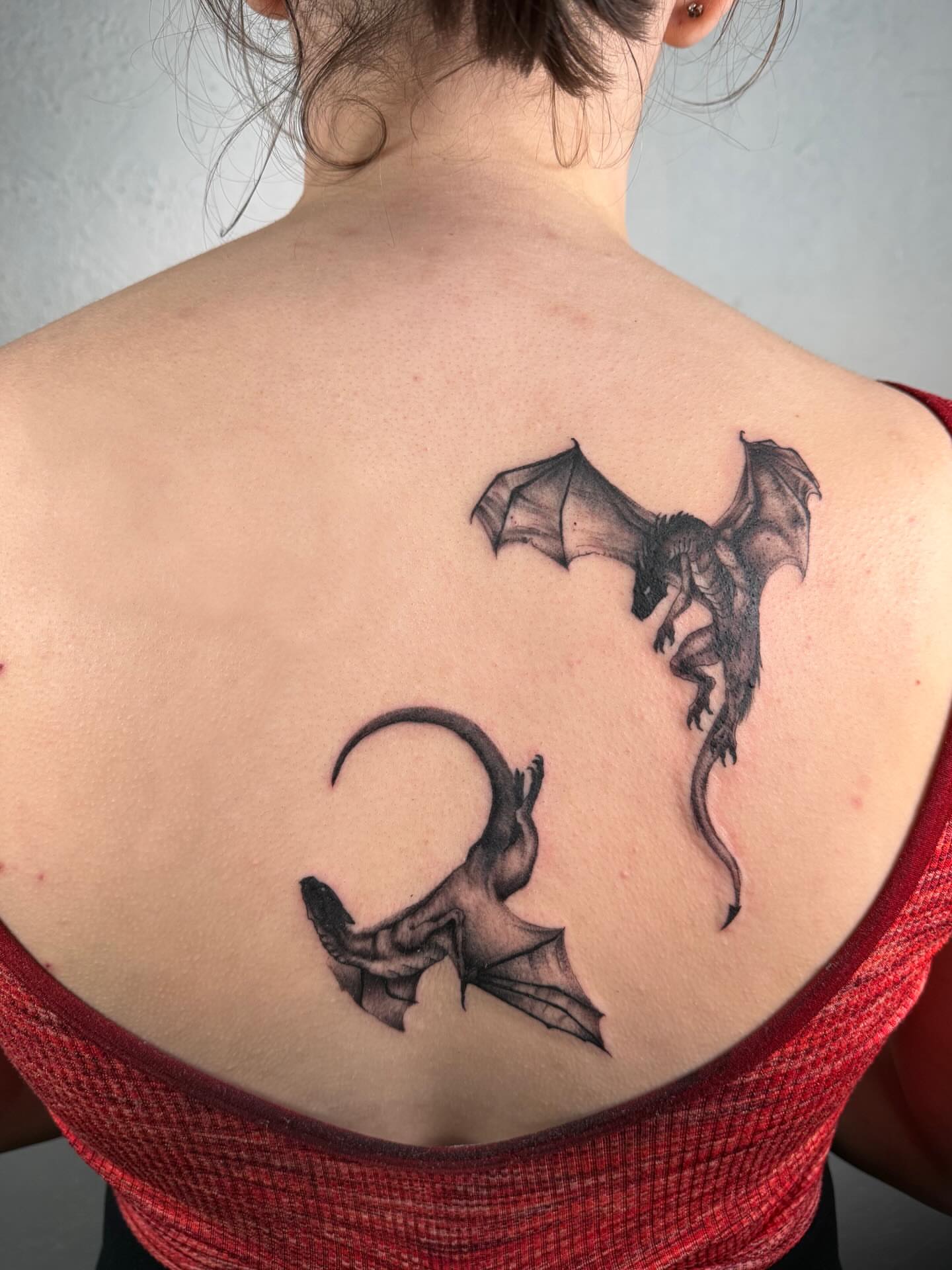 Tattoo by @rickyttattoo — black_and_grey, realism