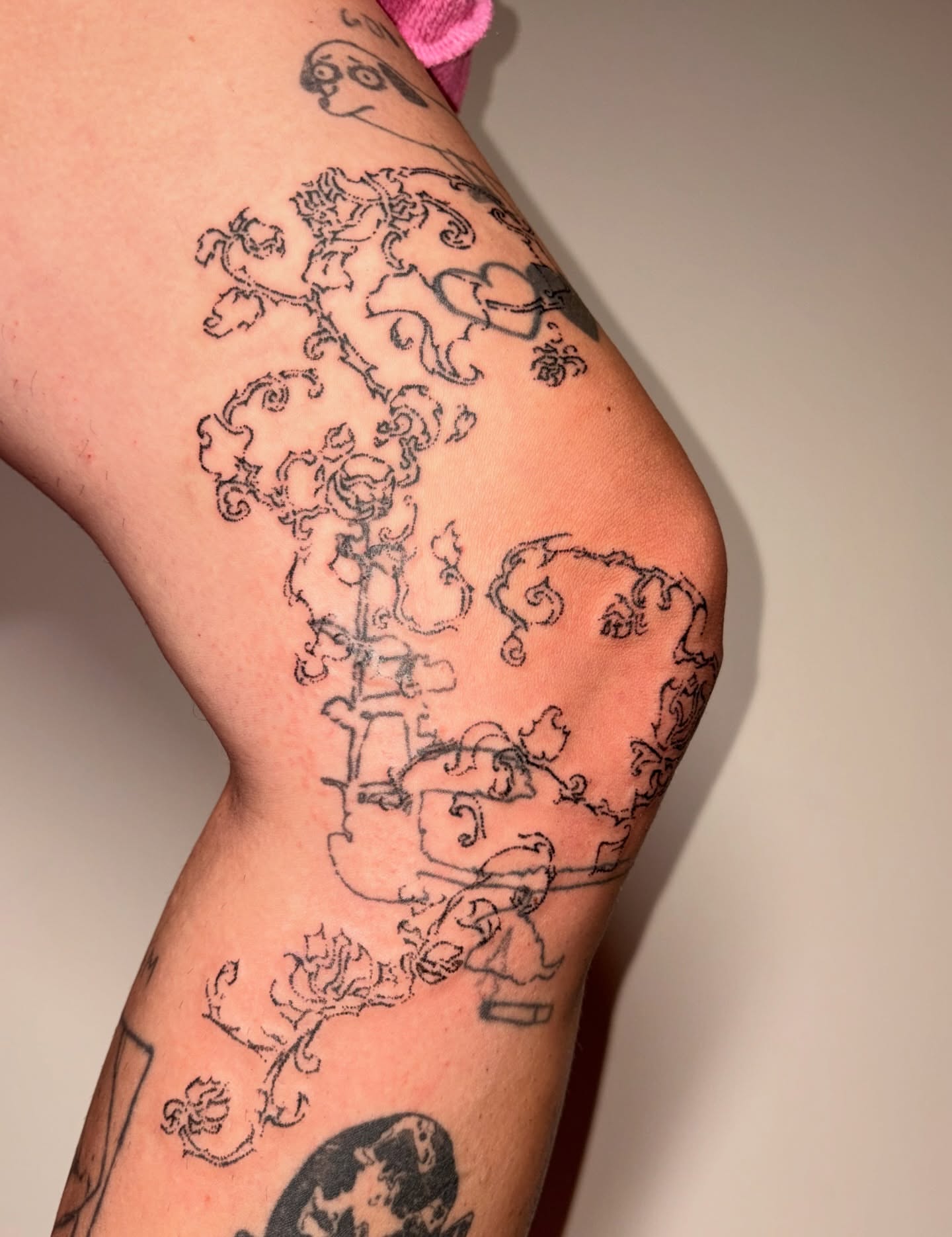 Tattoo by @swamp__slut — ornamental