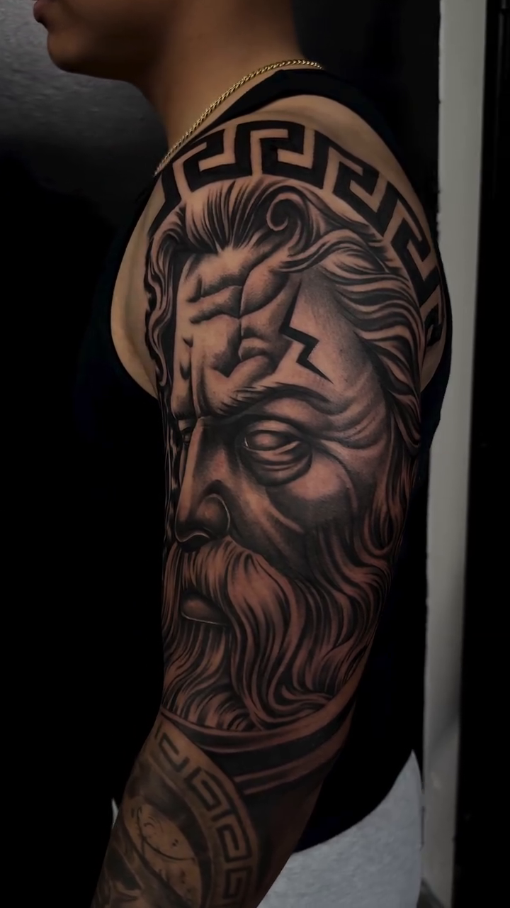 Tattoo by @ghostinkzz β realism, black_and_grey