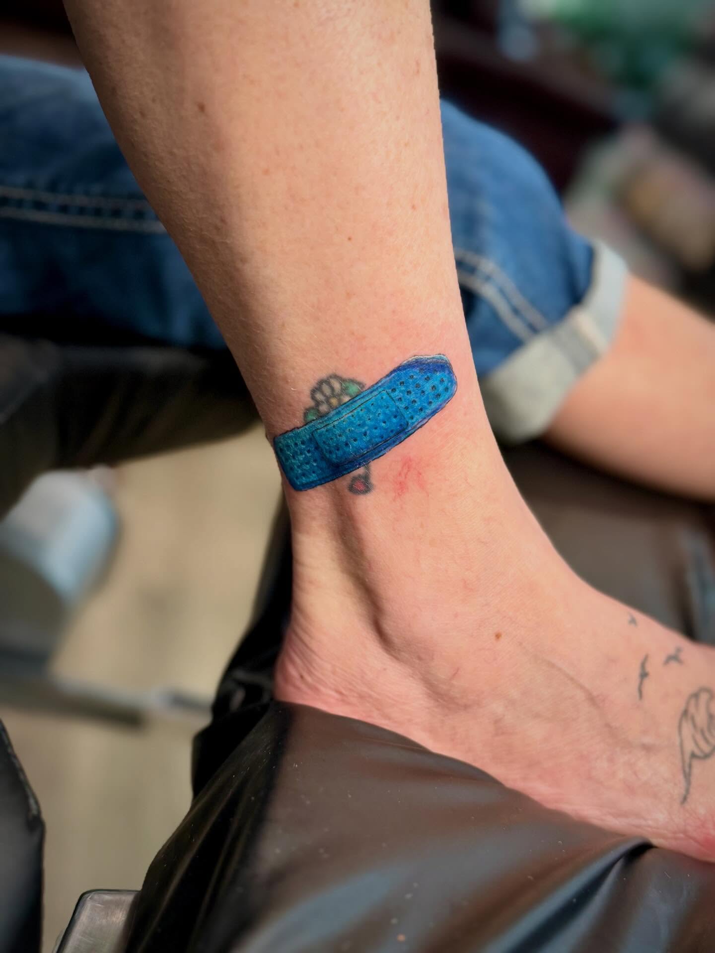 Tattoo by @pandamonium_tattoos — dotwork