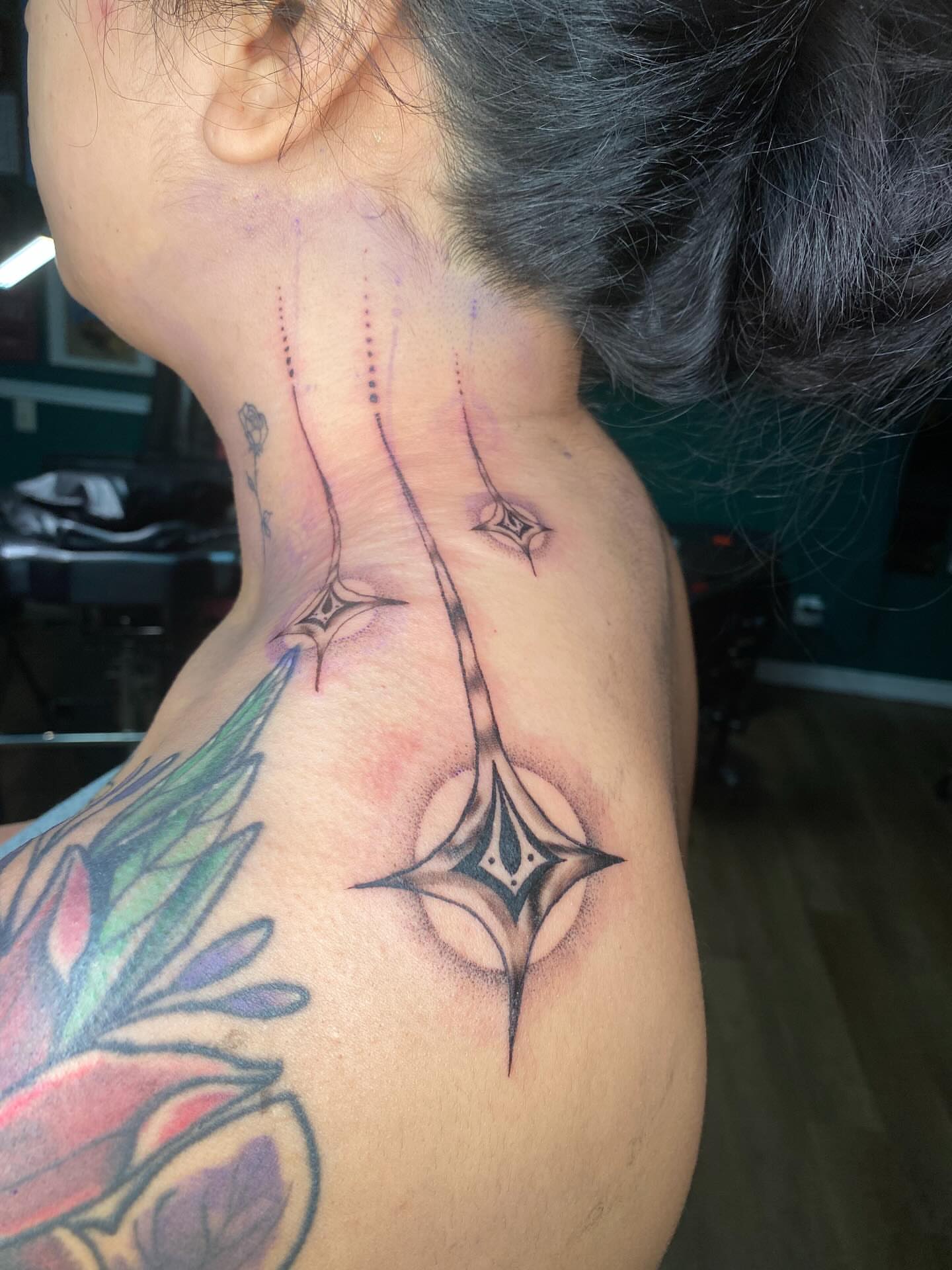 Tattoo by @ashley.roller.art — geometric