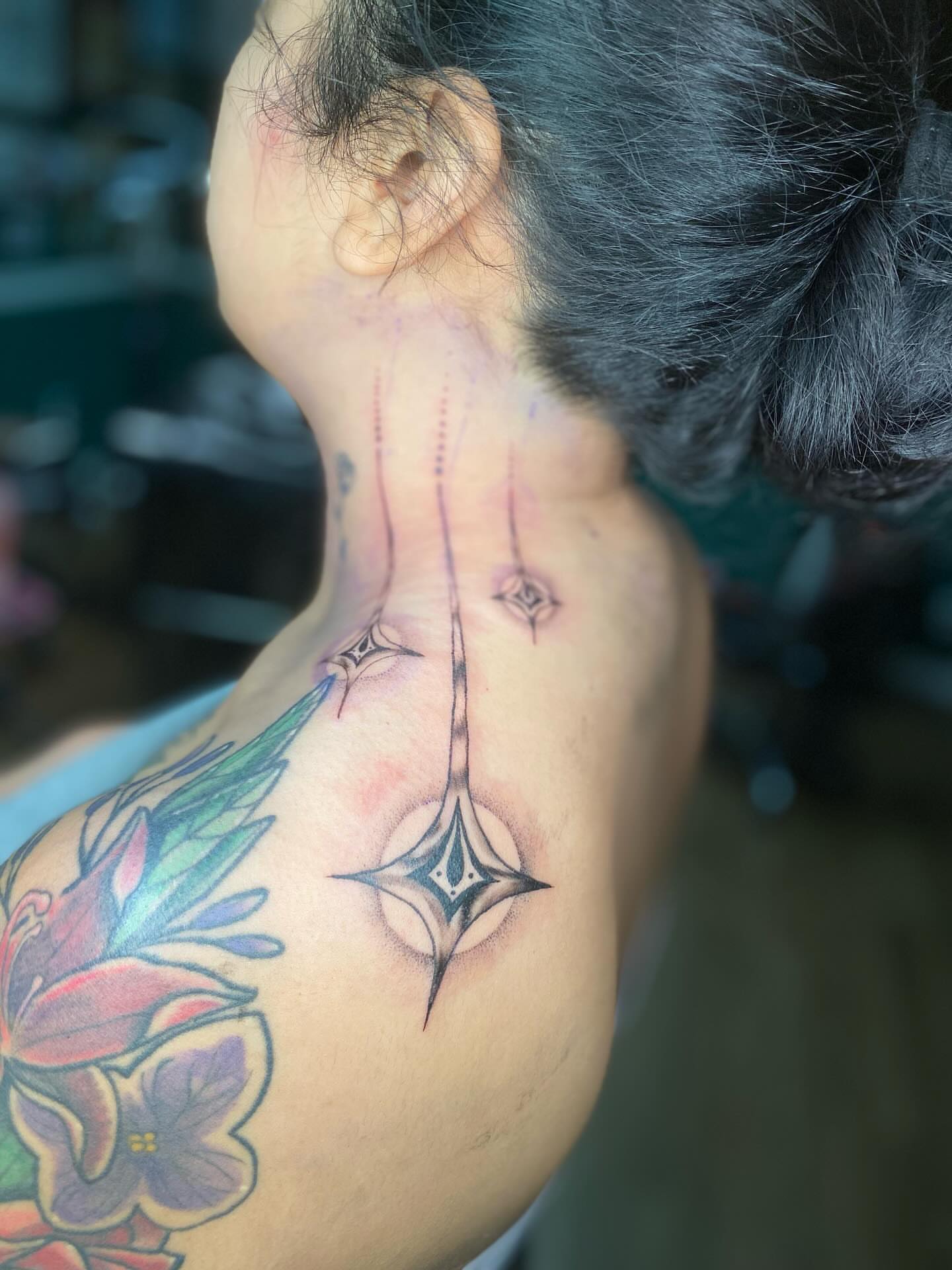Tattoo by @ashley.roller.art — geometric