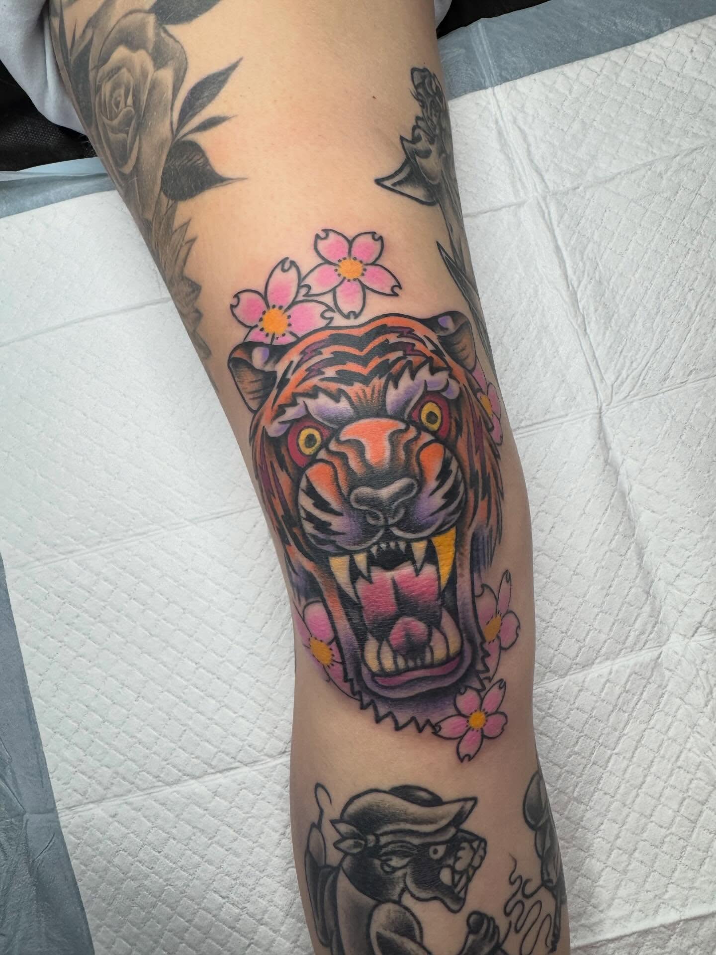 Tattoo by @jgunstattoo — american_traditional, dotwork