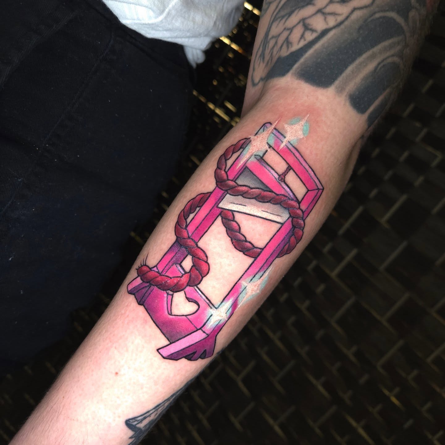 Tattoo by @tattoosbynicmann — geometric