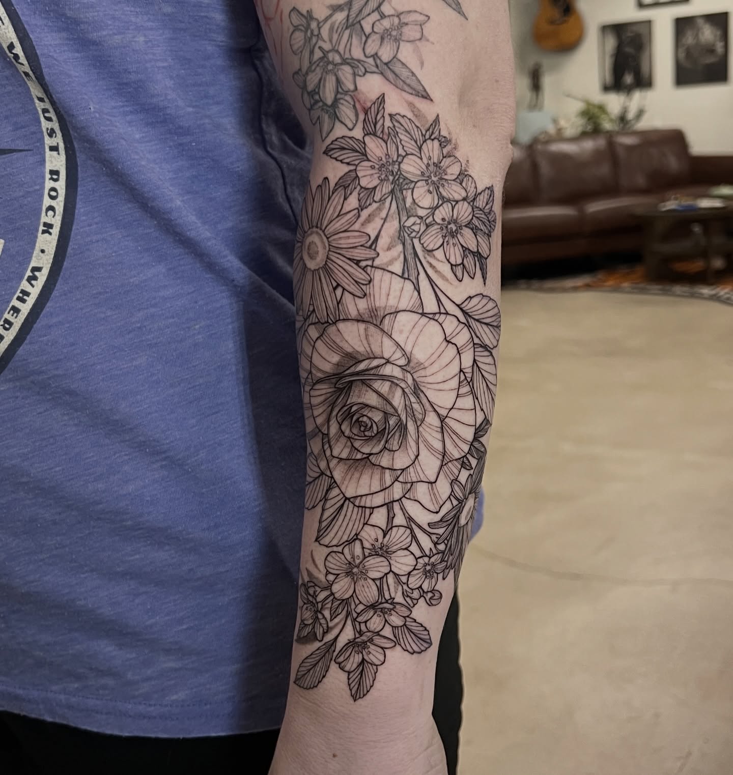 Tattoo by @libbytattoo — black_and_grey, realism