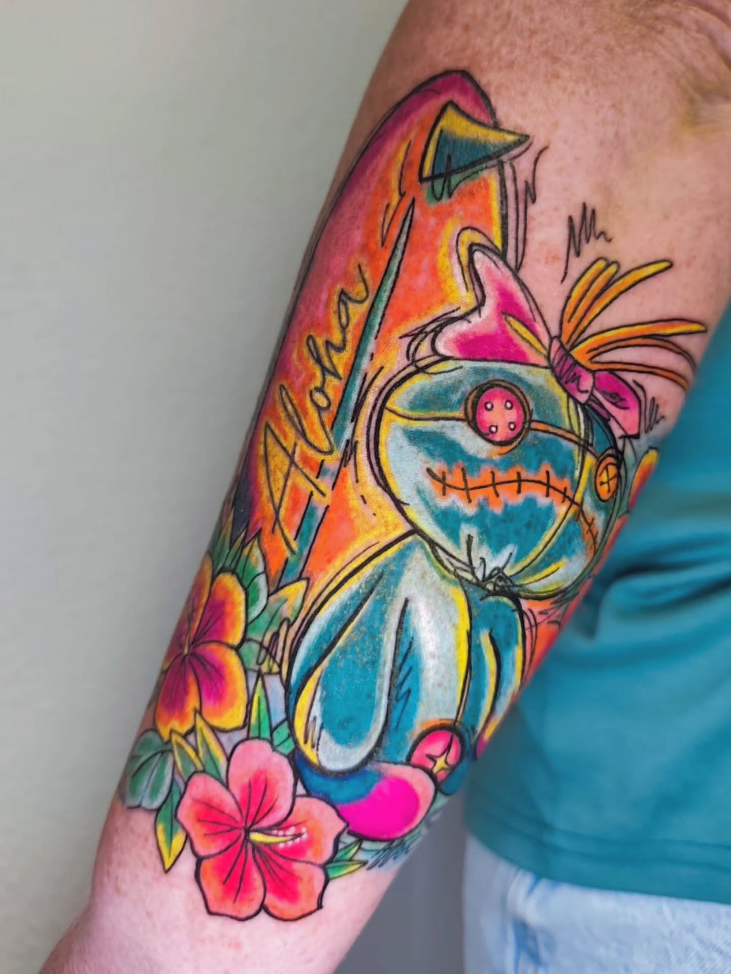 Tattoo by @martinatattoolanzarote β american_traditional, trash_polka