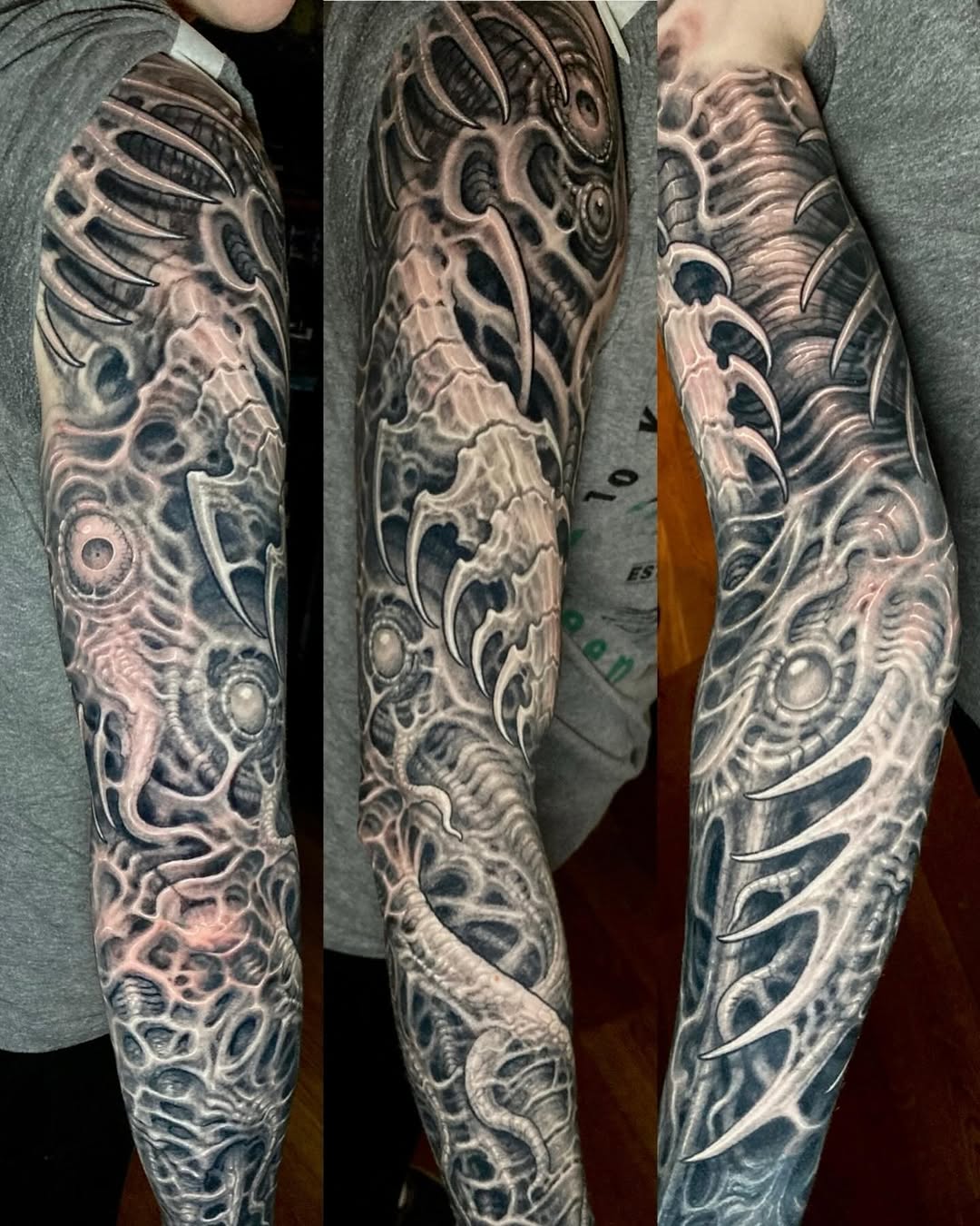 Tattoo by @jwheelwrighttattoos — black_and_grey, realism