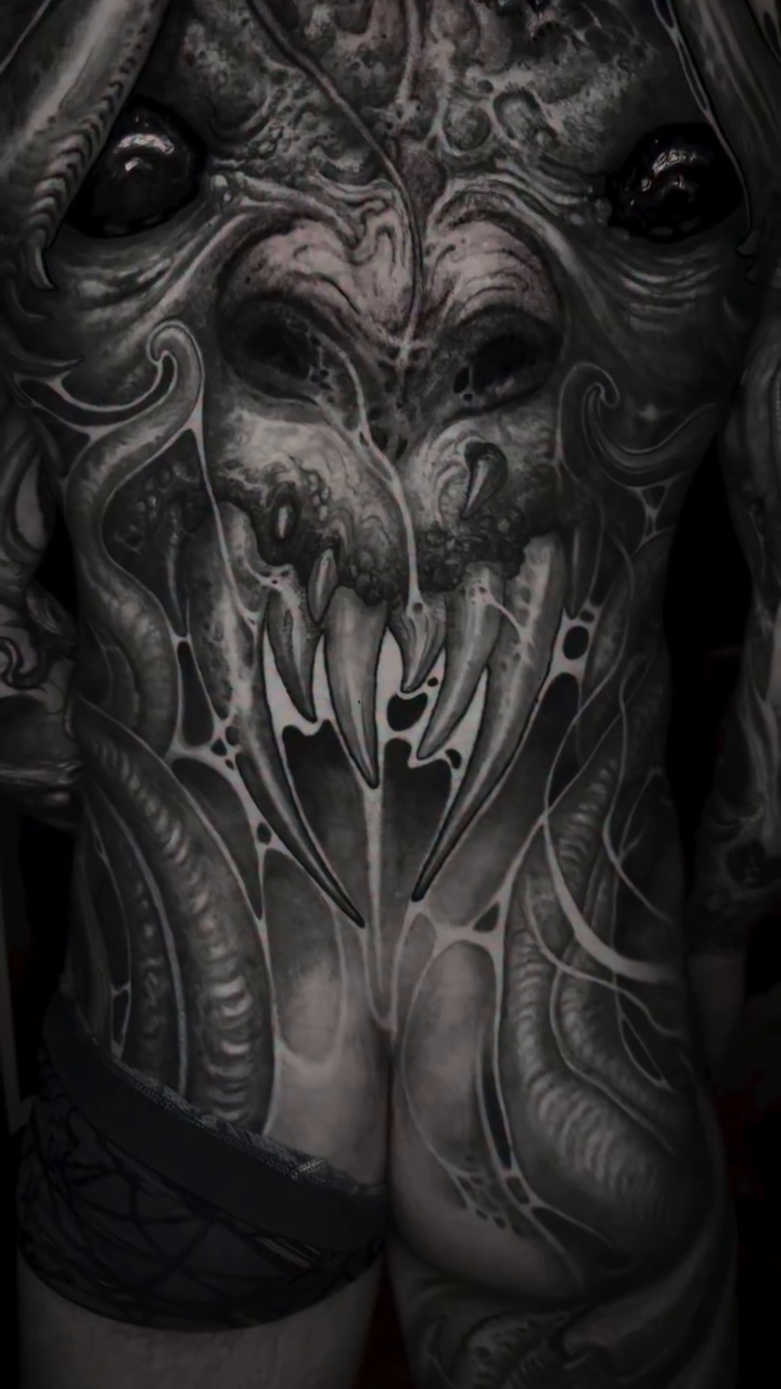 Tattoo by @ediablo — dark_realism, black_and_grey