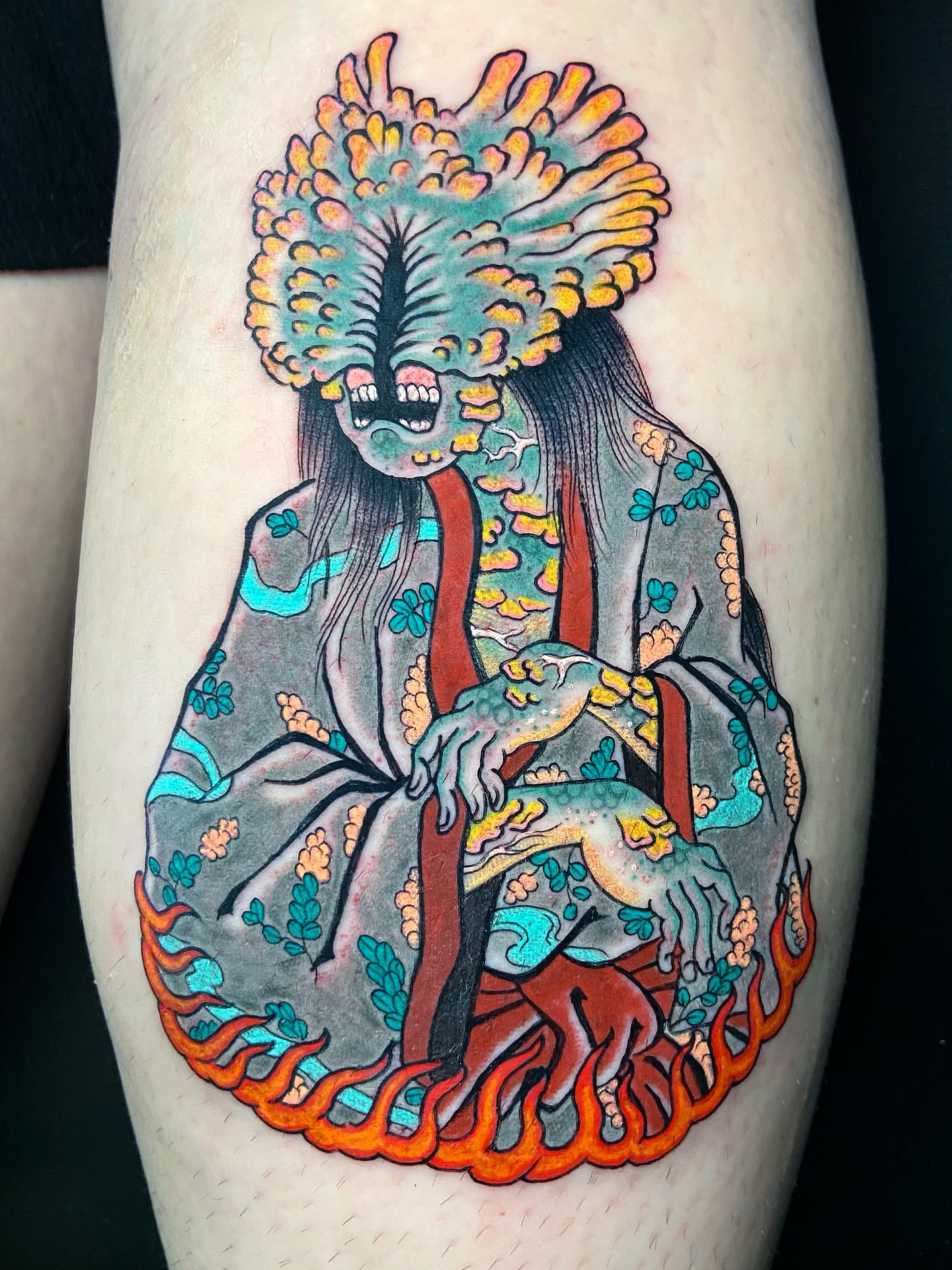 Tattoo by @lexrazor — surrealism