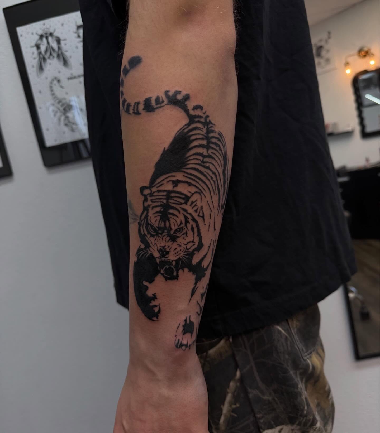 Tattoo by @angelbabyj.tattoos — black_and_grey