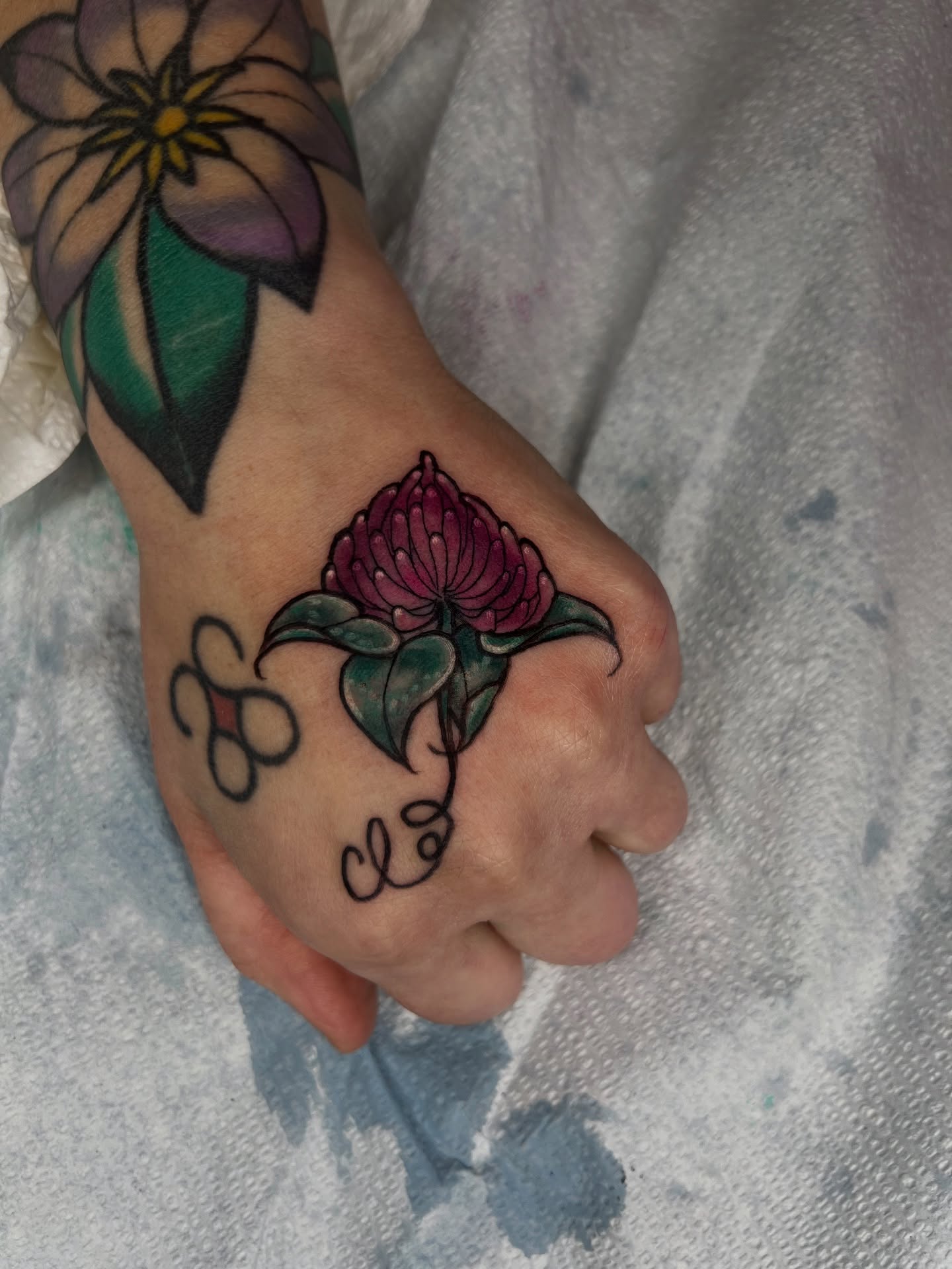 Tattoo by @purrsimmonkitten — new_school