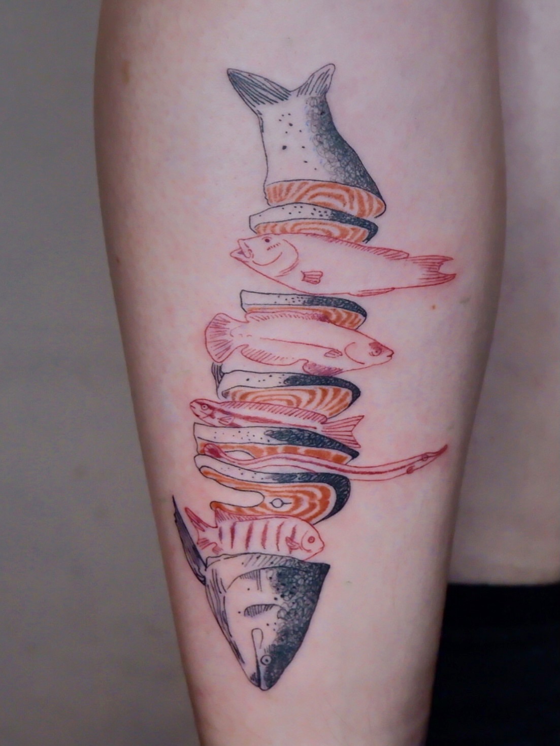 Tattoo by @the_tru_jerrry β dotwork, realism