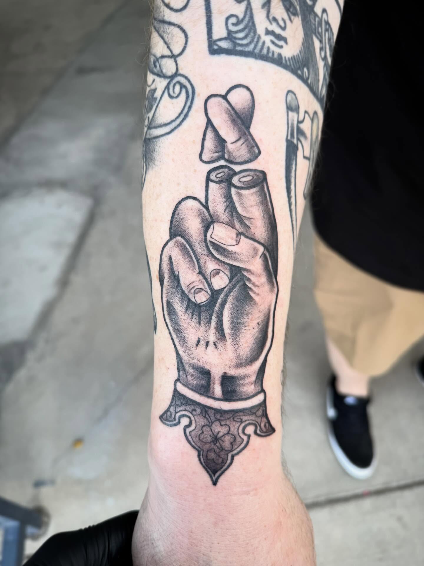 Tattoo by @charlestrujillo — black_and_grey