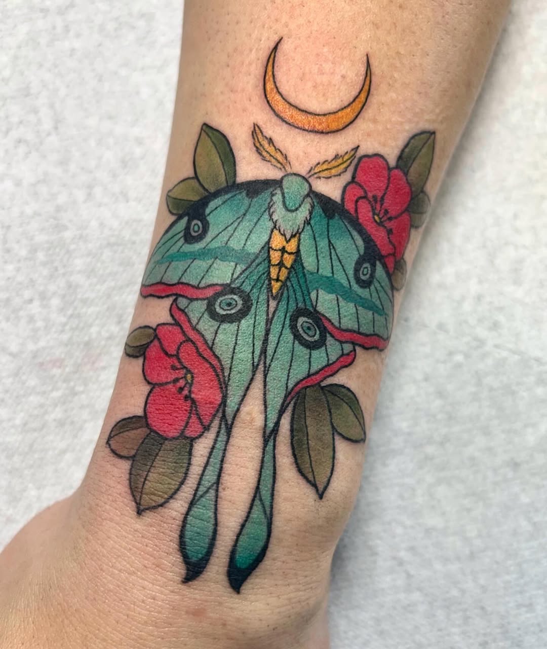 Tattoo by @dizzytattoos — neo_traditional, fine_line