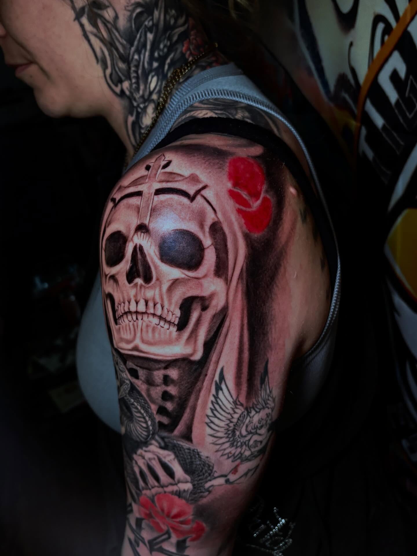 Tattoo by @sadist.guilt — realism, dark_realism