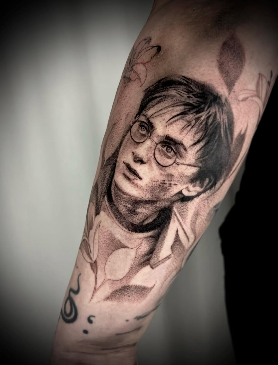 Tattoo by @reeslynn_tattoo — realism, black_and_grey