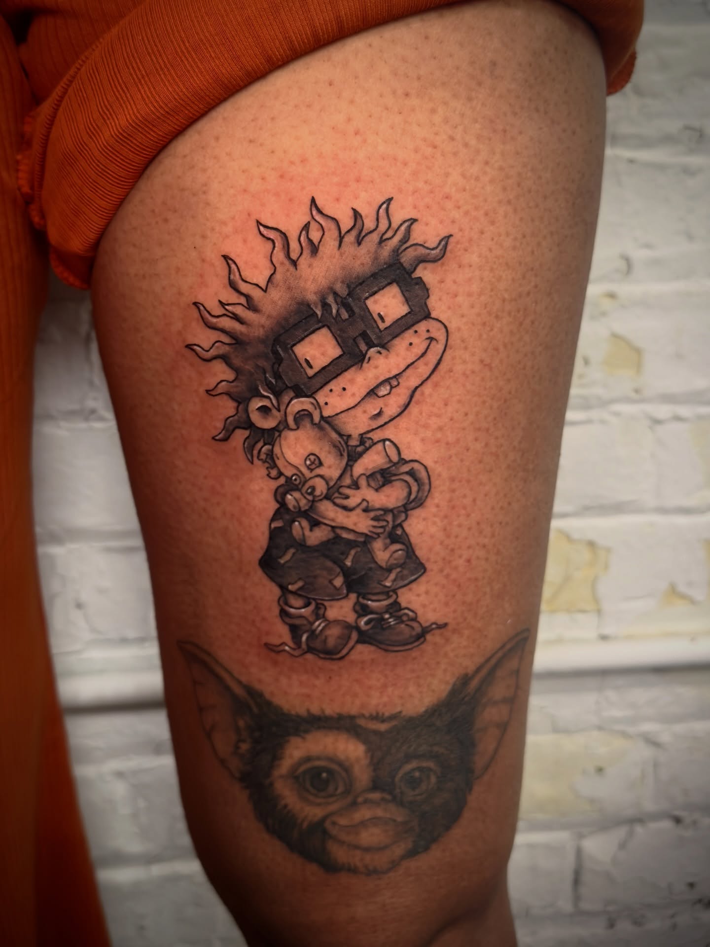 Tattoo by @brock_tattoos — black_and_grey