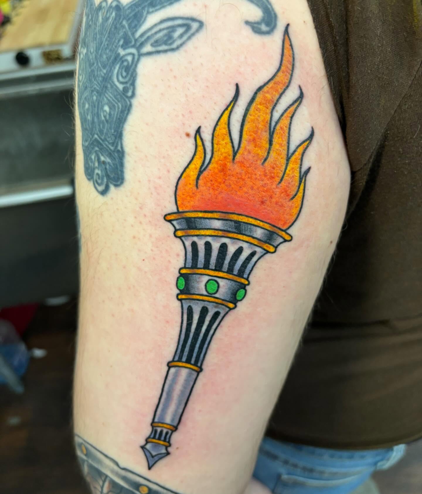 Tattoo by @gwodzilla_mst — american_traditional