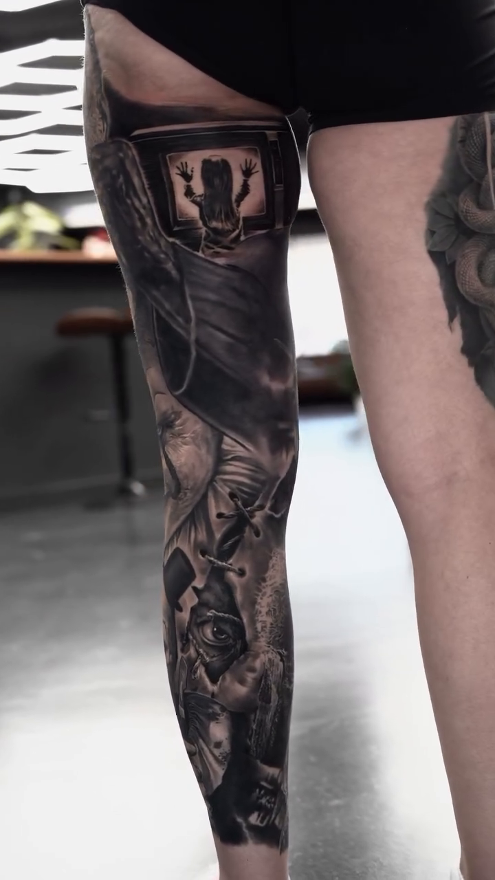Tattoo by @zakperry_tattoos — realism, dark_realism