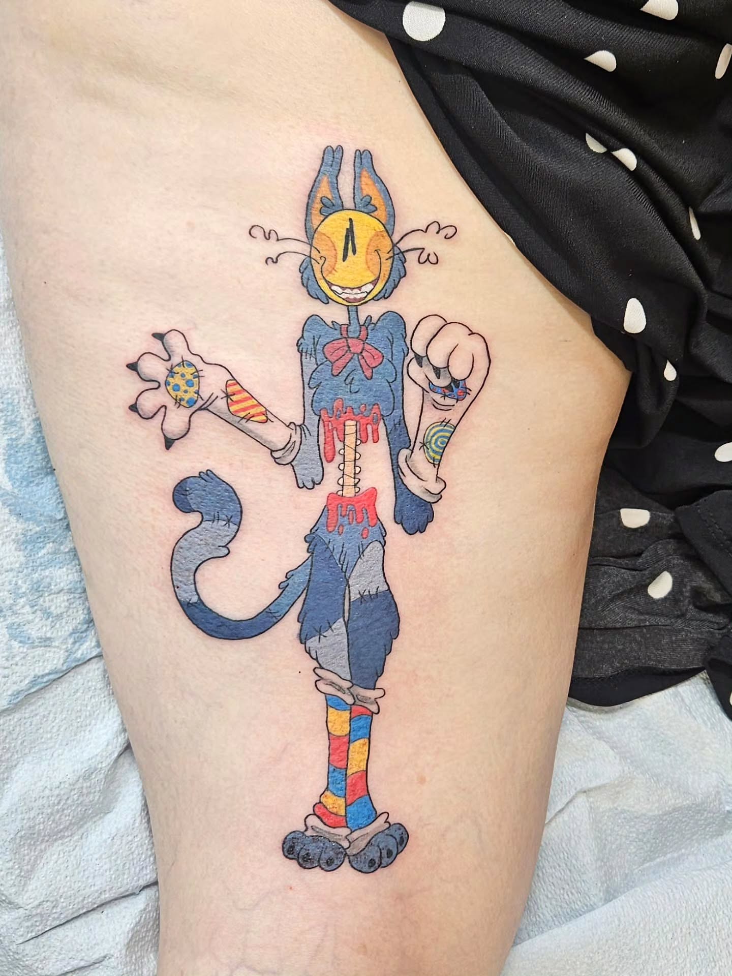 Tattoo by @jordanna_pearl — new_school, illustrative
