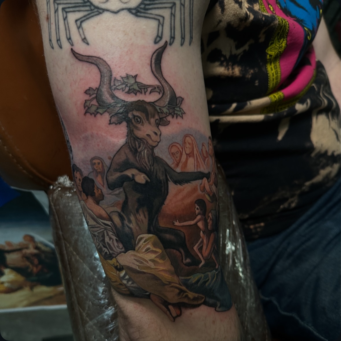 Tattoo by @johntarrao — realism, dotwork