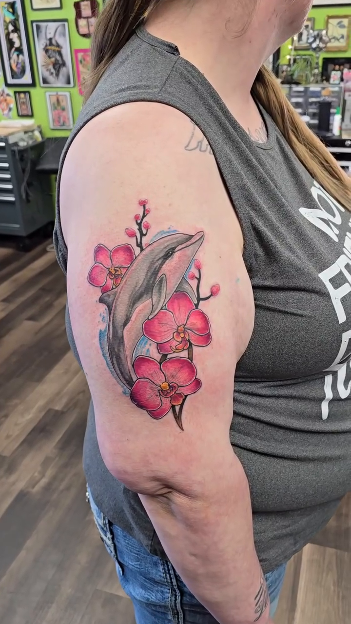 Tattoo by @bigstevetattoos — realism, fine_line