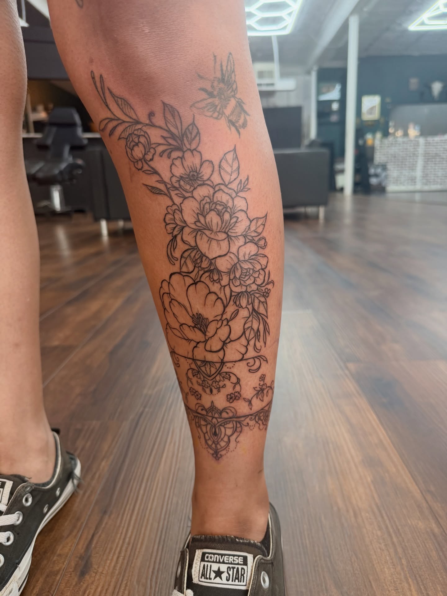 Tattoo by @toots_tattoos β black_and_grey