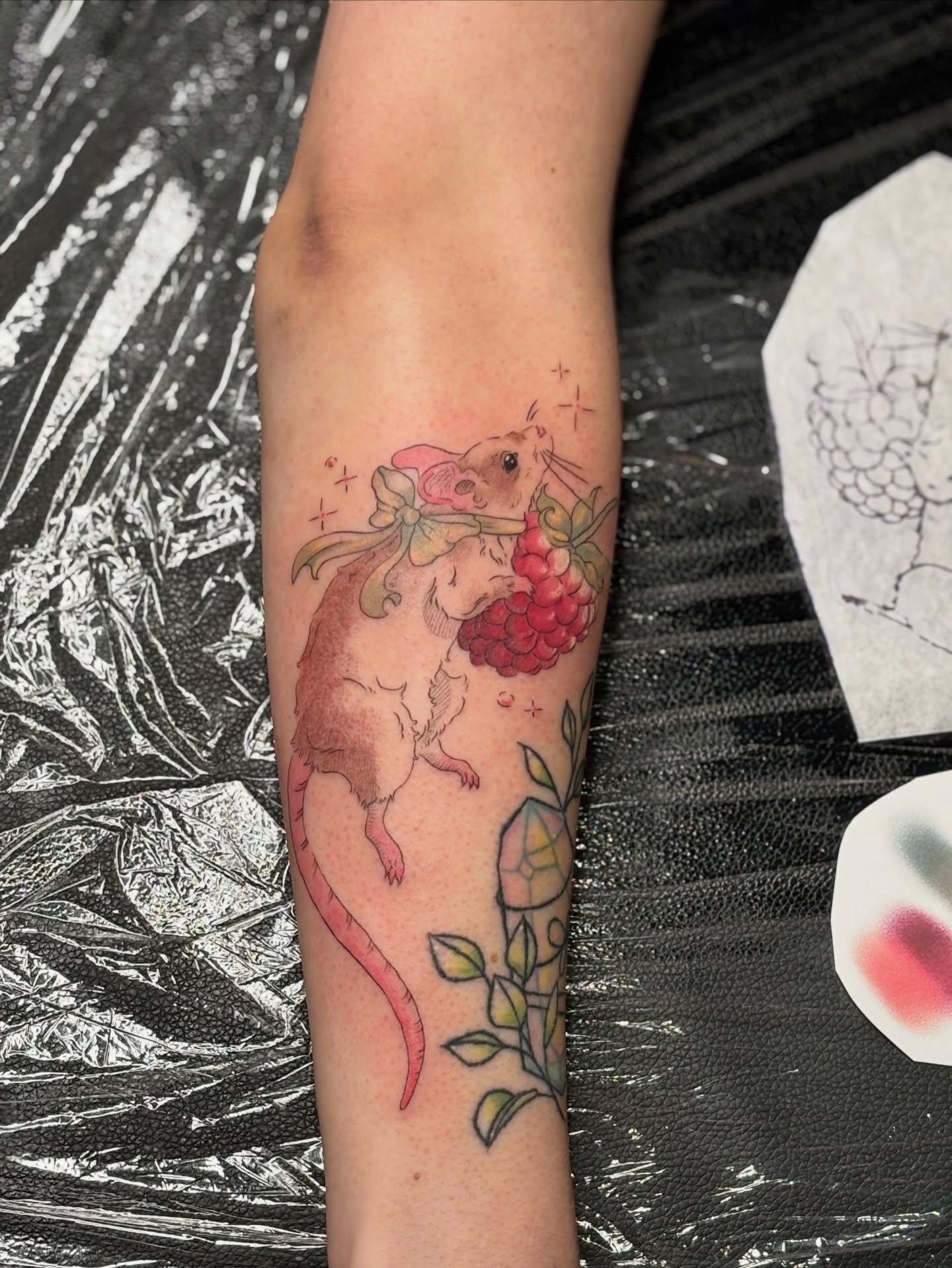 Tattoo by @fernwilds_tattoo โ watercolor, illustrative