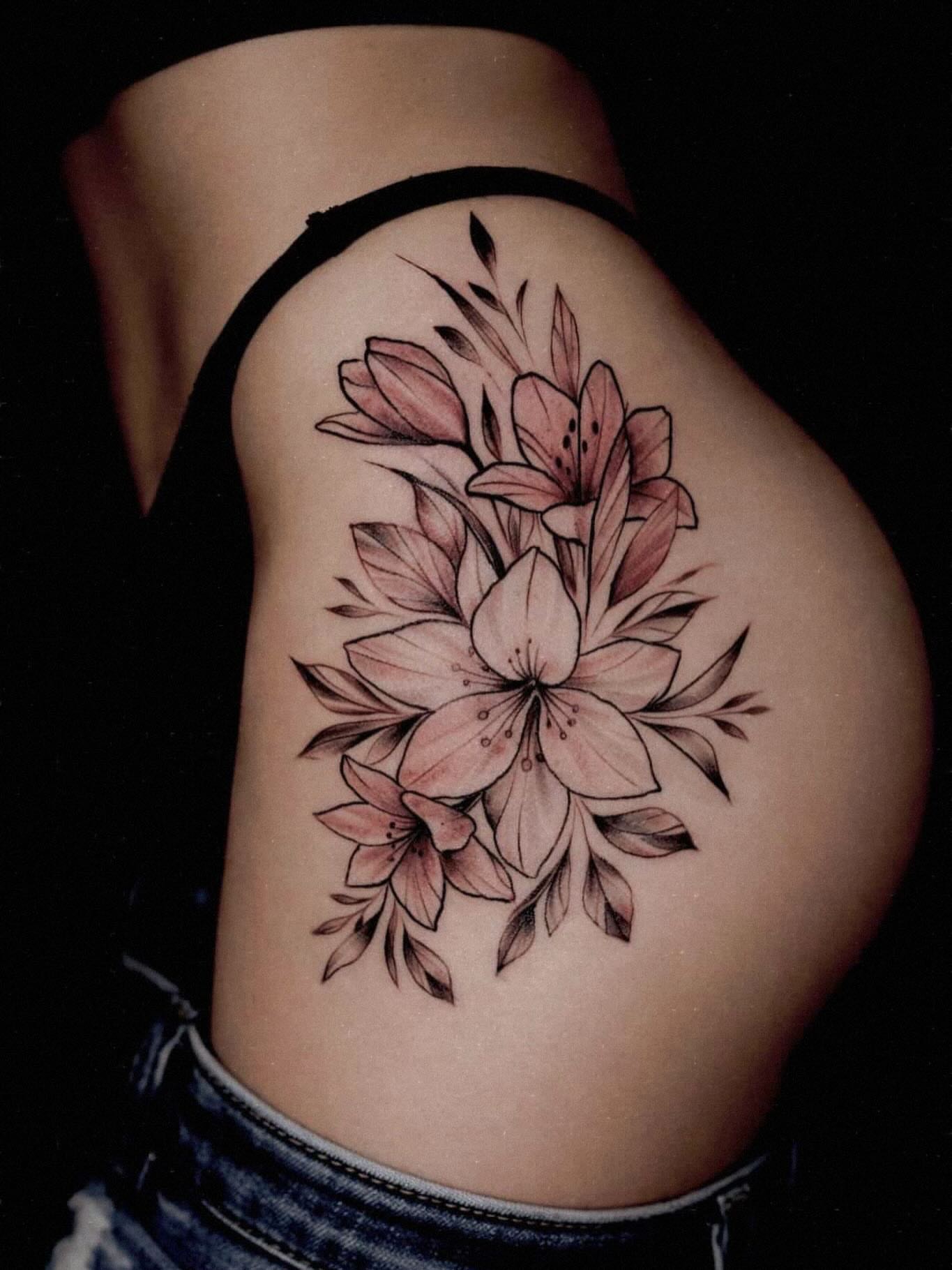 Tattoo by @angeljimeneztattoos — black_and_grey