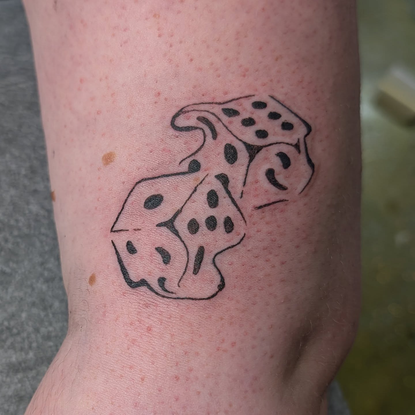 Tattoo by @_punkroctopus — black_and_grey