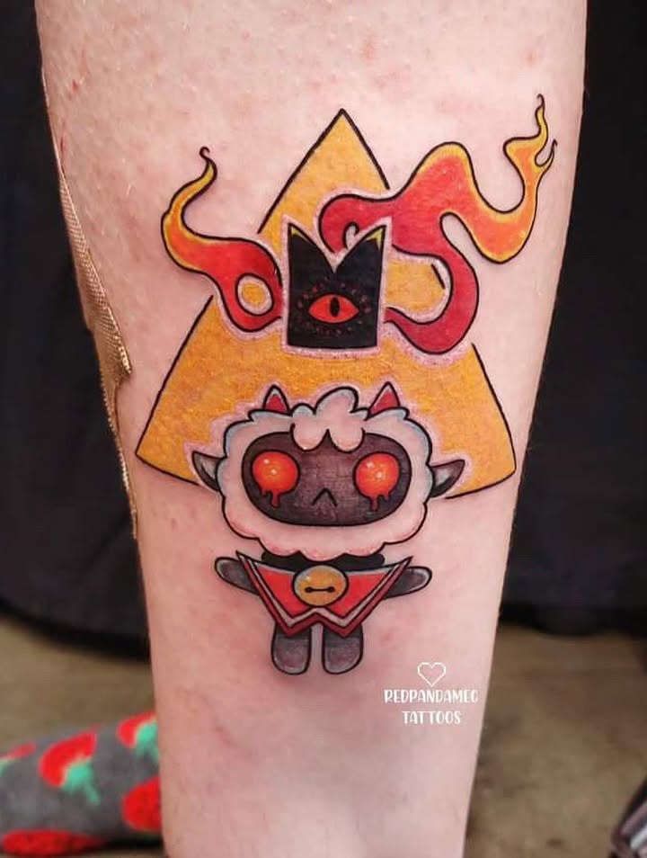 Tattoo by @redpandameg β dotwork, anime