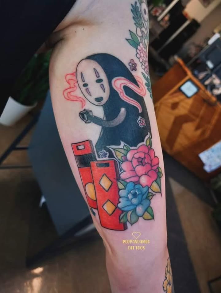 Tattoo by @redpandameg β anime