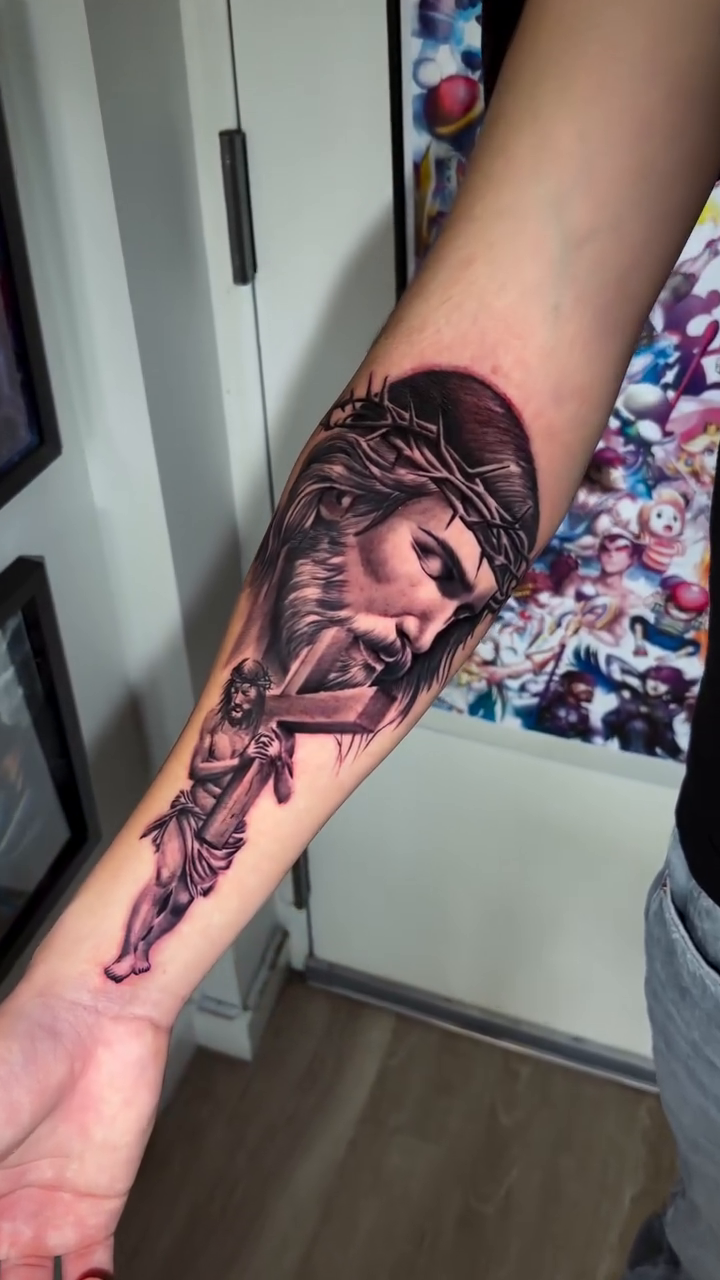 Tattoo by @dannys_tattoo_official — realism, black_and_grey