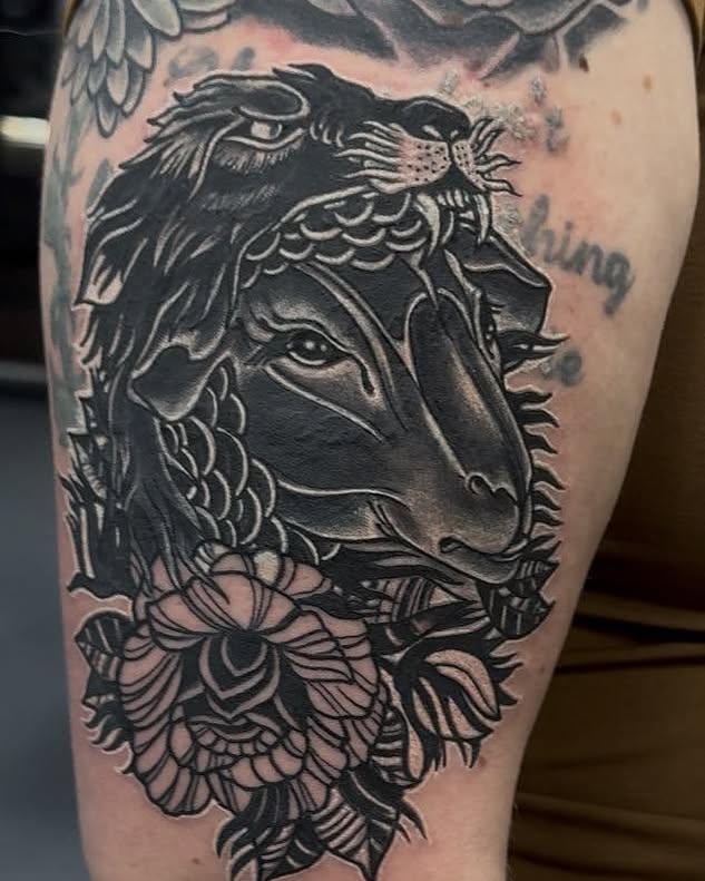 Tattoo by @joecollegetattoo — black_and_grey