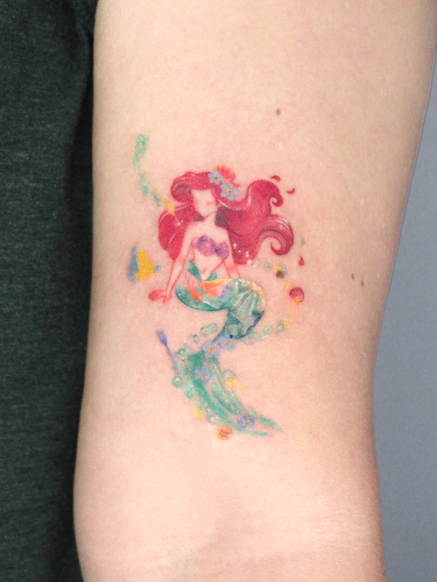 Tattoo by @leesun_tattoo — watercolor